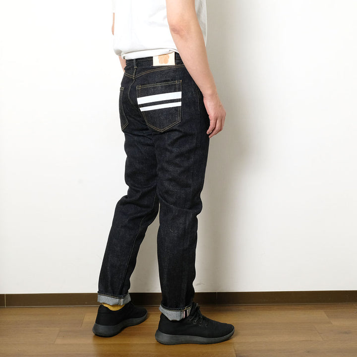 MOMOTARO JEANS - #200 CLASSIC TAPERED 15.7oz - BUTTON FLY - MMJB0201
