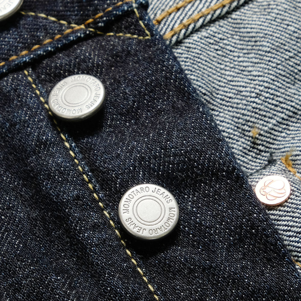 MOMOTARO JEANS - #200 CLASSIC TAPERED 15.7oz - BUTTON FLY - MMJB0201