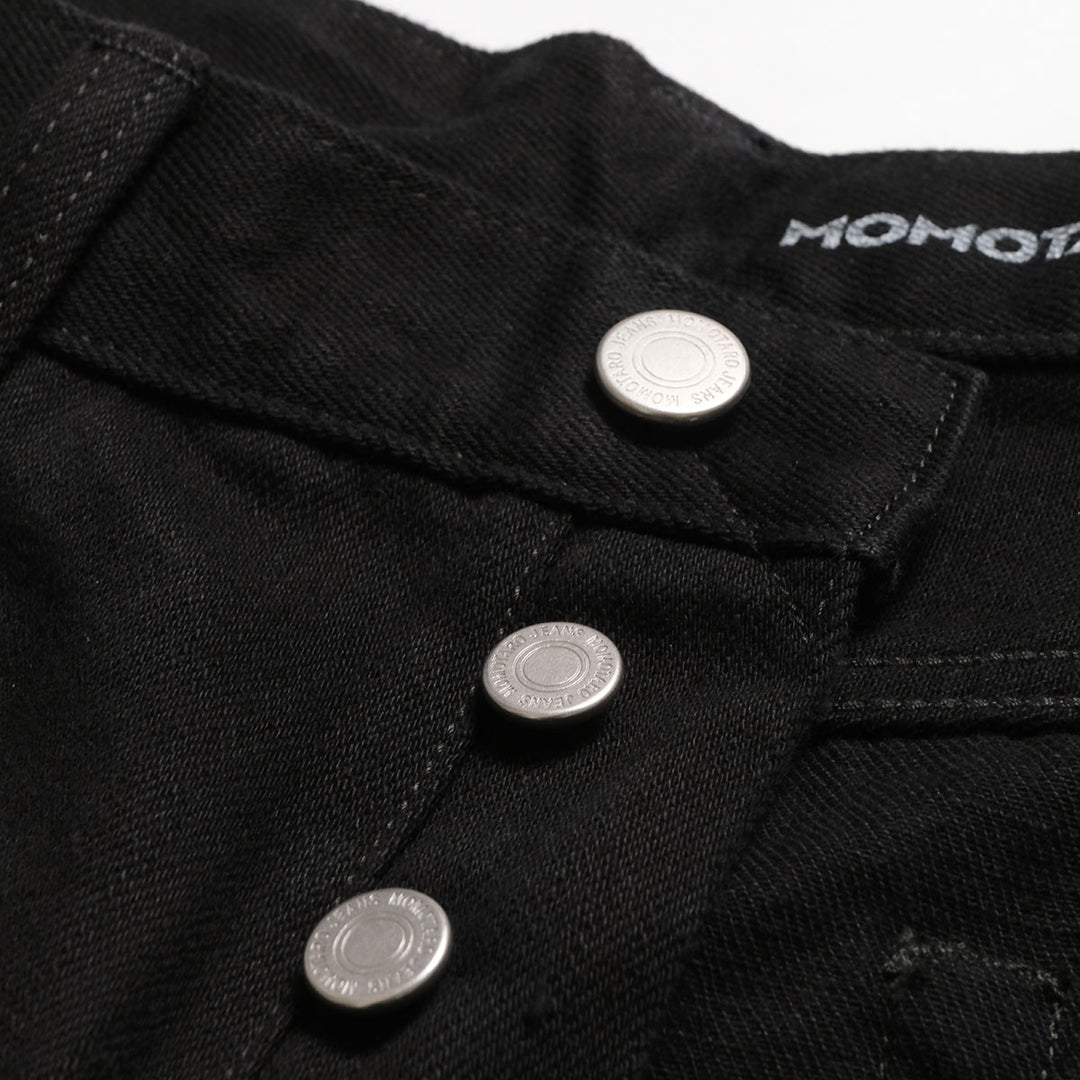 MOMOTARO JEANS - #100 STRAIGHT - KYOTOMONTSUKI DYED - MMJB6404