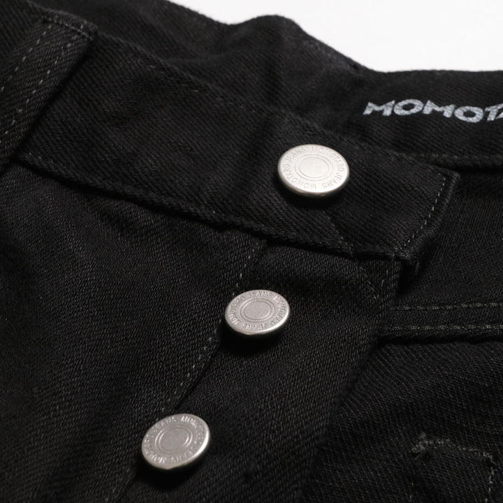 MOMOTARO JEANS - #100 STRAIGHT - KYOTOMONTSUKI DYED - MMJB6404