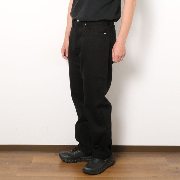 MOMOTARO JEANS - #100 STRAIGHT - KYOTOMONTSUKI DYED - MMJB6404