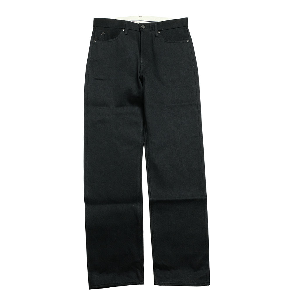 MOMOTARO JEANS - #100 STANDARD STRAIGHT 14.7oz BLACK - Zip-Fly - MMJZ1100