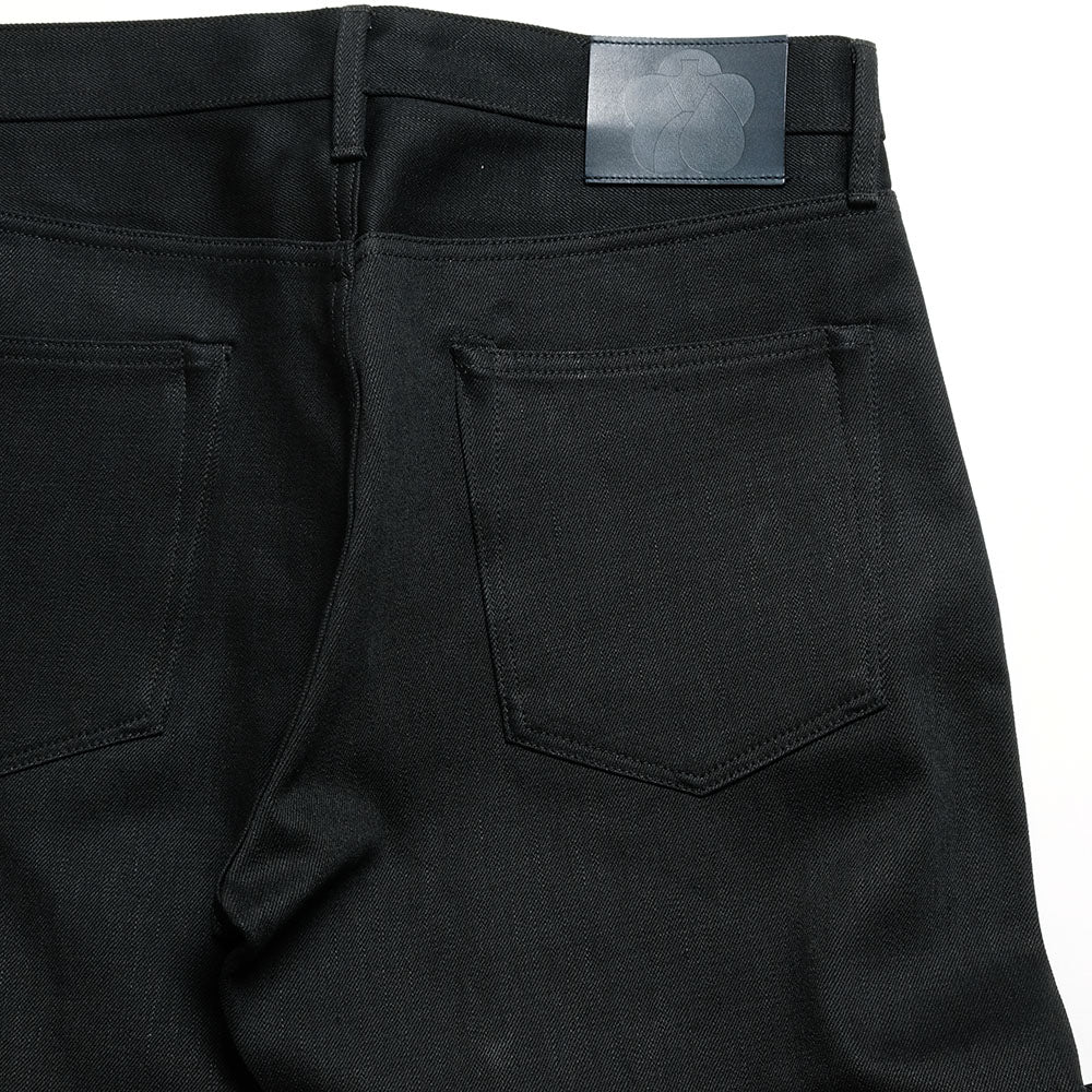 MOMOTARO JEANS - #100 STANDARD STRAIGHT 14.7oz BLACK - Zip-Fly - MMJZ1100