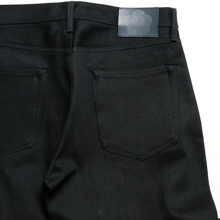 MOMOTARO JEANS - #100 STANDARD STRAIGHT 14.7oz BLACK - Zip-Fly - MMJZ1100