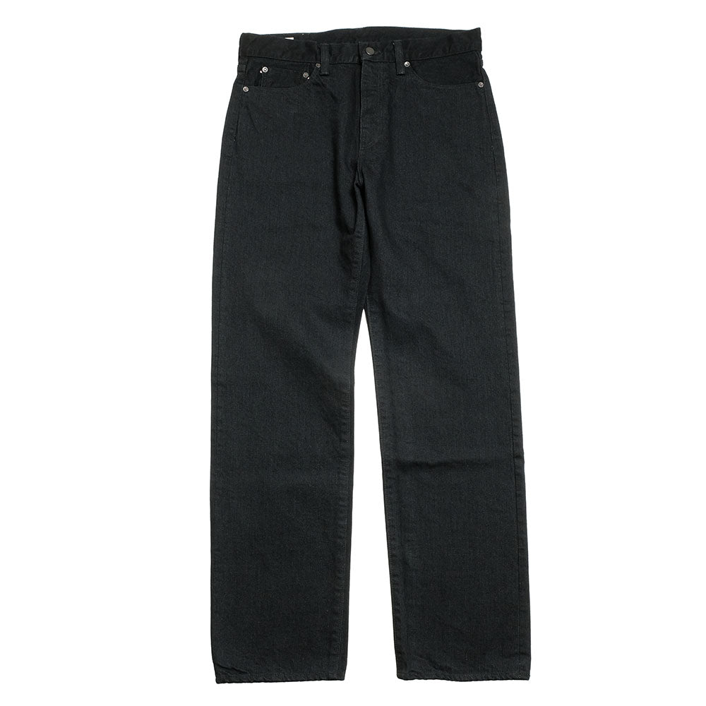 MOMOTARO JEANS - #100 CLASSIC STRAIGHT 15.7oz BLACK - Zip-Fly - MMJZ1101