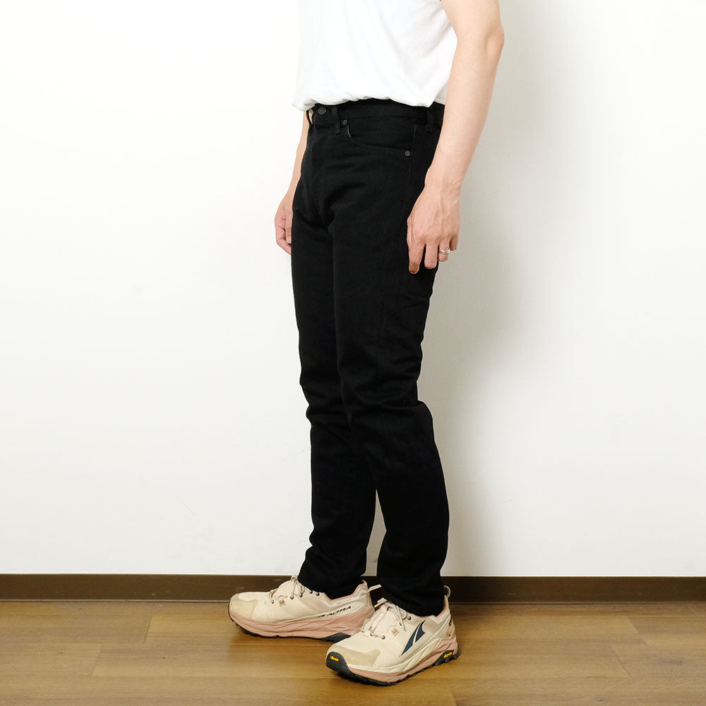 MOMOTARO JEANS - #200 CLASSIC TAPERED 15.7oz BLACK - Zip-Fly - MMJZ1201