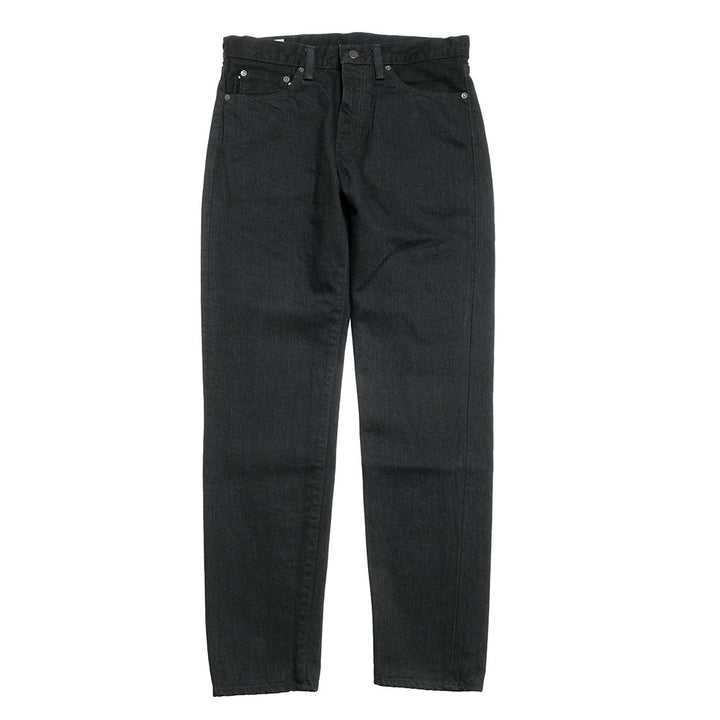 MOMOTARO JEANS - #200 CLASSIC TAPERED 15.7oz BLACK - Zip-Fly - MMJZ1201