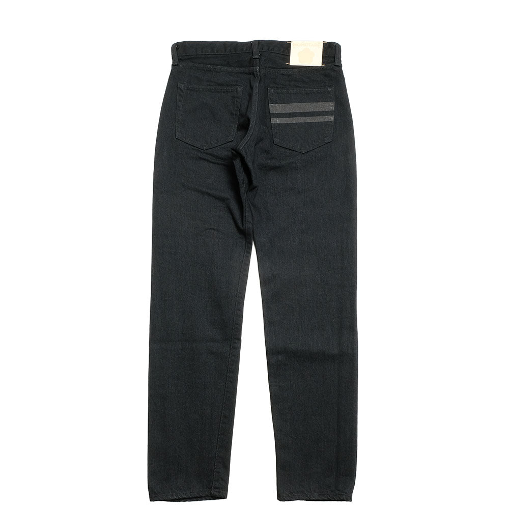 MOMOTARO JEANS - #200 CLASSIC TAPERED 15.7oz BLACK - Zip-Fly - MMJZ1201