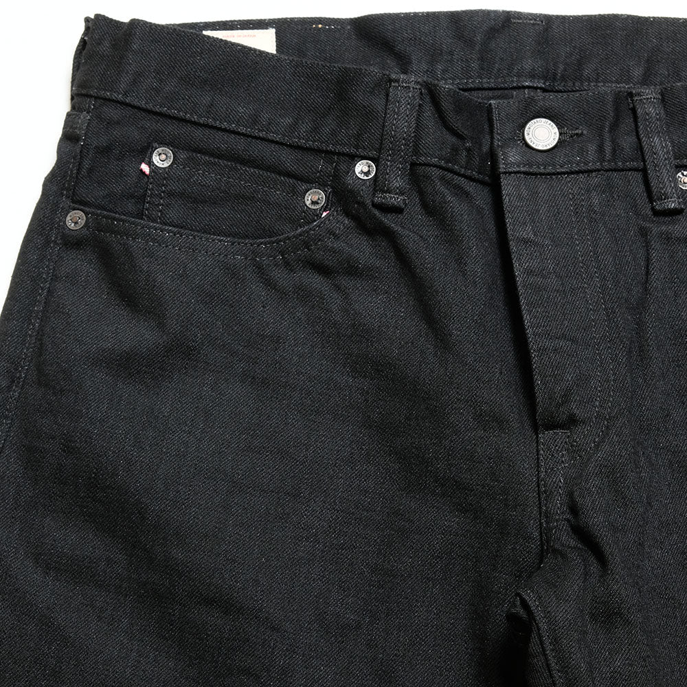 MOMOTARO JEANS - #300 CLASSIC SLIM - 15.7oz BLACK - Zip-Fly - MMJZ1301