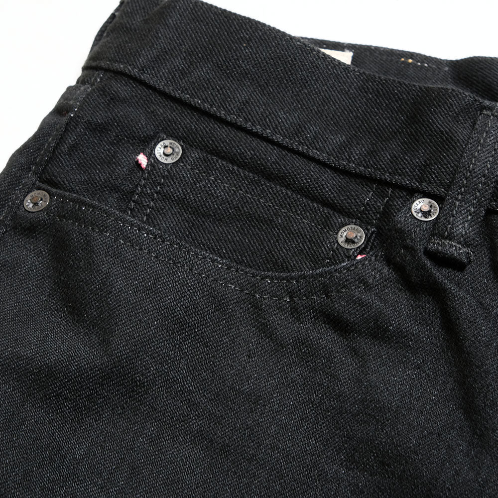 MOMOTARO JEANS - #300 CLASSIC SLIM - 15.7oz BLACK - Zip-Fly - MMJZ1301
