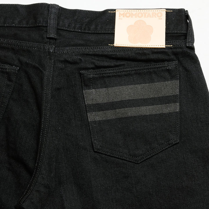 MOMOTARO JEANS - #300 CLASSIC SLIM - 15.7oz BLACK - Zip-Fly - MMJZ1301