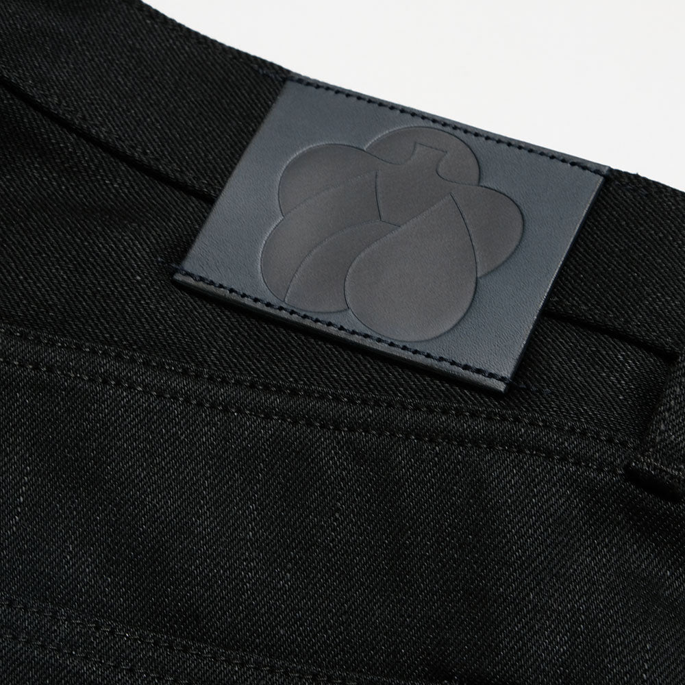 MOMOTARO JEANS - #400 STANDARD WIDE 14.7oz Black - Zip-Fly - MMJZ1400