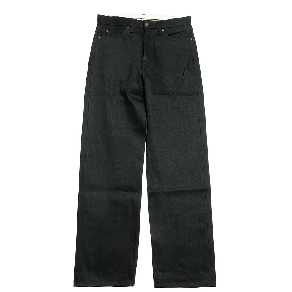MOMOTARO JEANS - #400 STANDARD WIDE 14.7oz Black - Zip-Fly - MMJZ1400