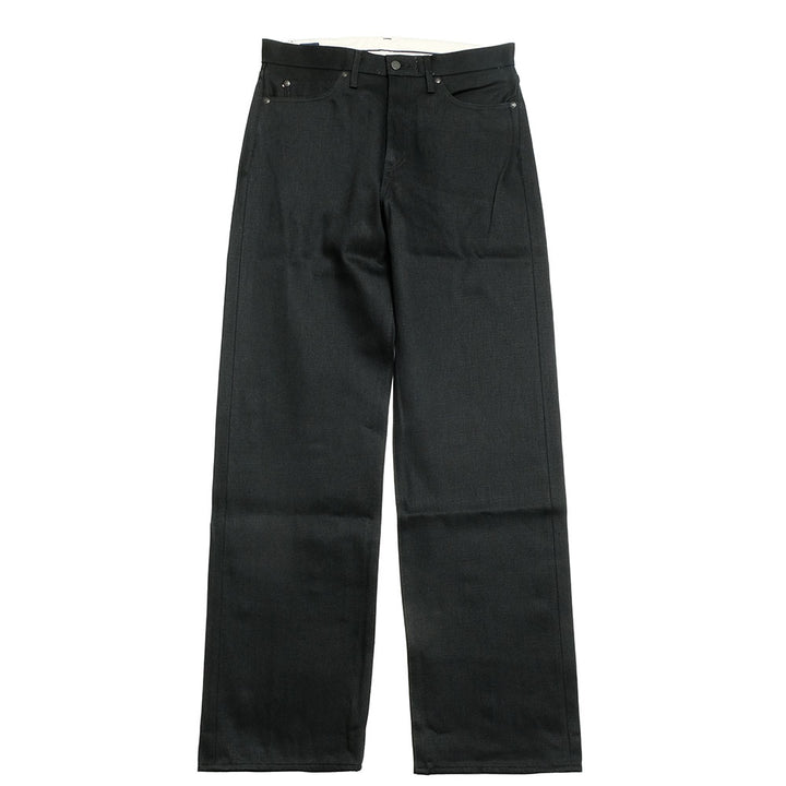 MOMOTARO JEANS - #400 STANDARD WIDE 14.7oz Black - Zip-Fly - MMJZ1400