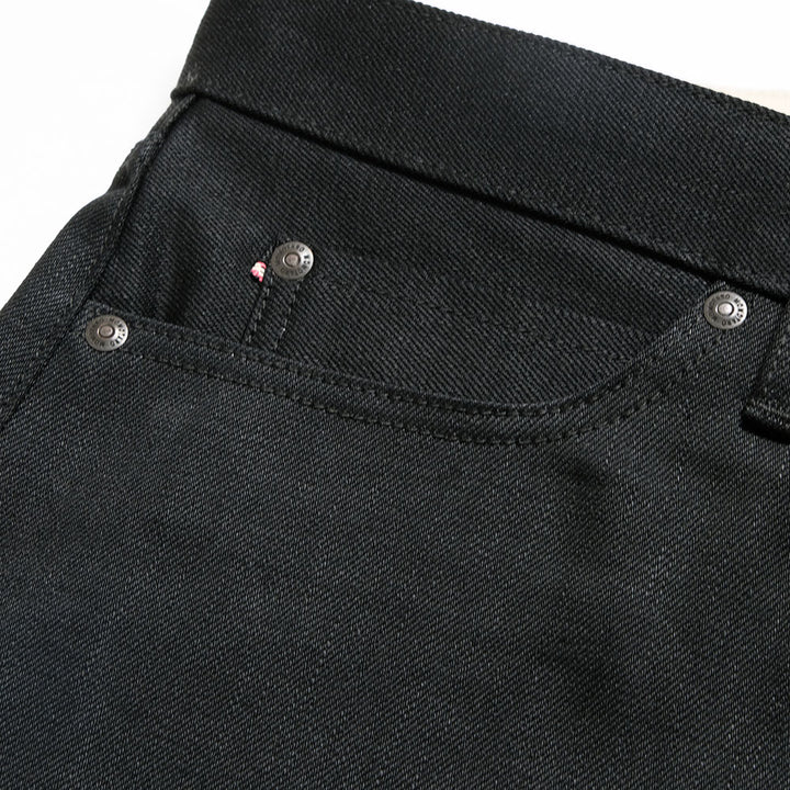 MOMOTARO JEANS - #400 STANDARD WIDE 14.7oz Black - Zip-Fly - MMJZ1400