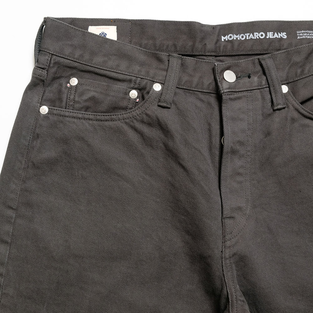 MOMOTARO JEANS - #100 STRAIGHT - BOTANICAL DYED - BAMBOO CHARCOAL - MMJZ6402