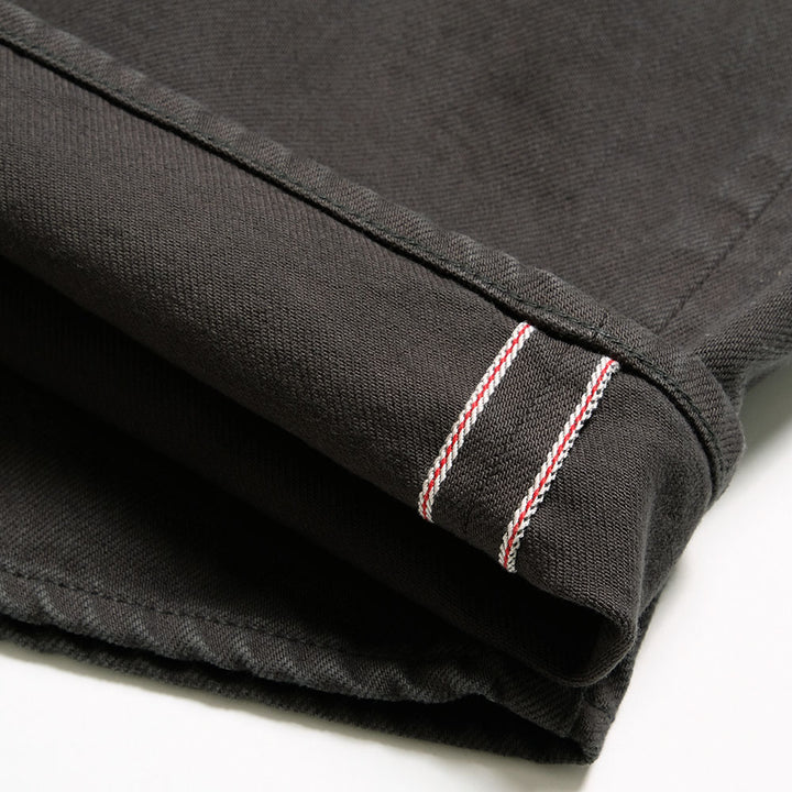 MOMOTARO JEANS - #100 STRAIGHT - BOTANICAL DYED - BAMBOO CHARCOAL - MMJZ6402