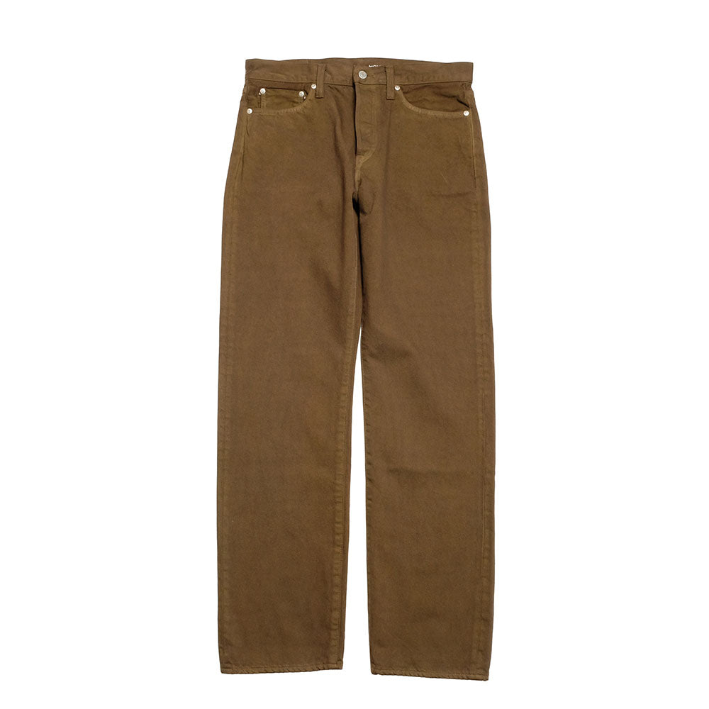 MOMOTARO JEANS - #100 STRAIGHT - BOTANICAL DYED - MOSS - MMJZ6403