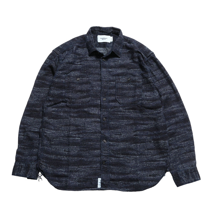 MOMOTARO JEANS - JACQUARD SHIRT - MMLS6013