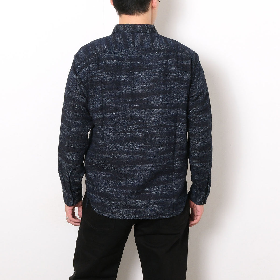 MOMOTARO JEANS - JACQUARD SHIRT - MMLS6013