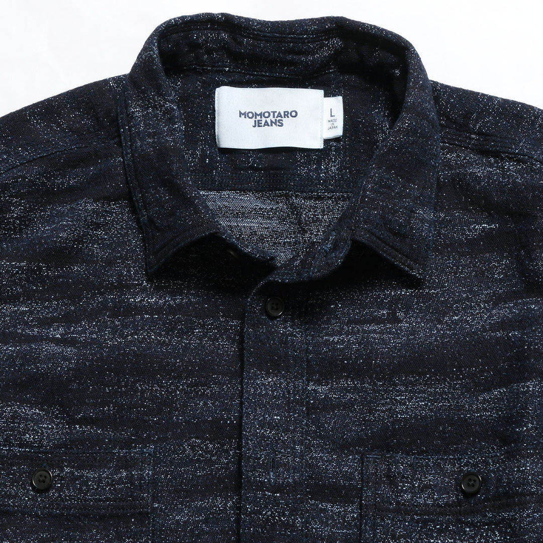 MOMOTARO JEANS - JACQUARD SHIRT - MMLS6013
