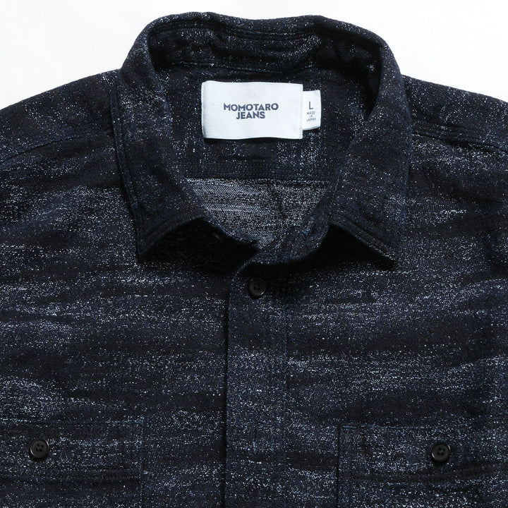 MOMOTARO JEANS - JACQUARD SHIRT - MMLS6013