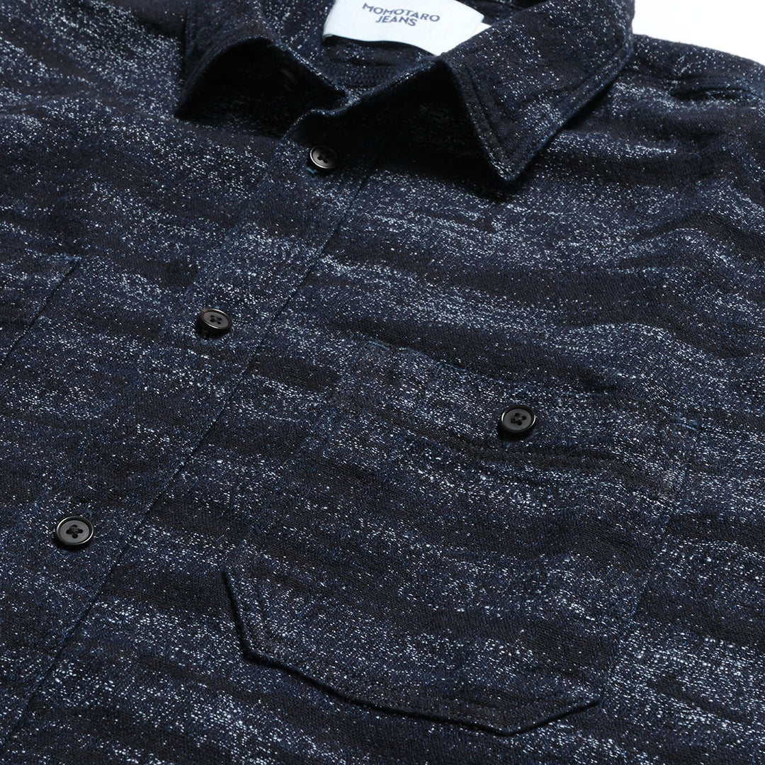 MOMOTARO JEANS - JACQUARD SHIRT - MMLS6013