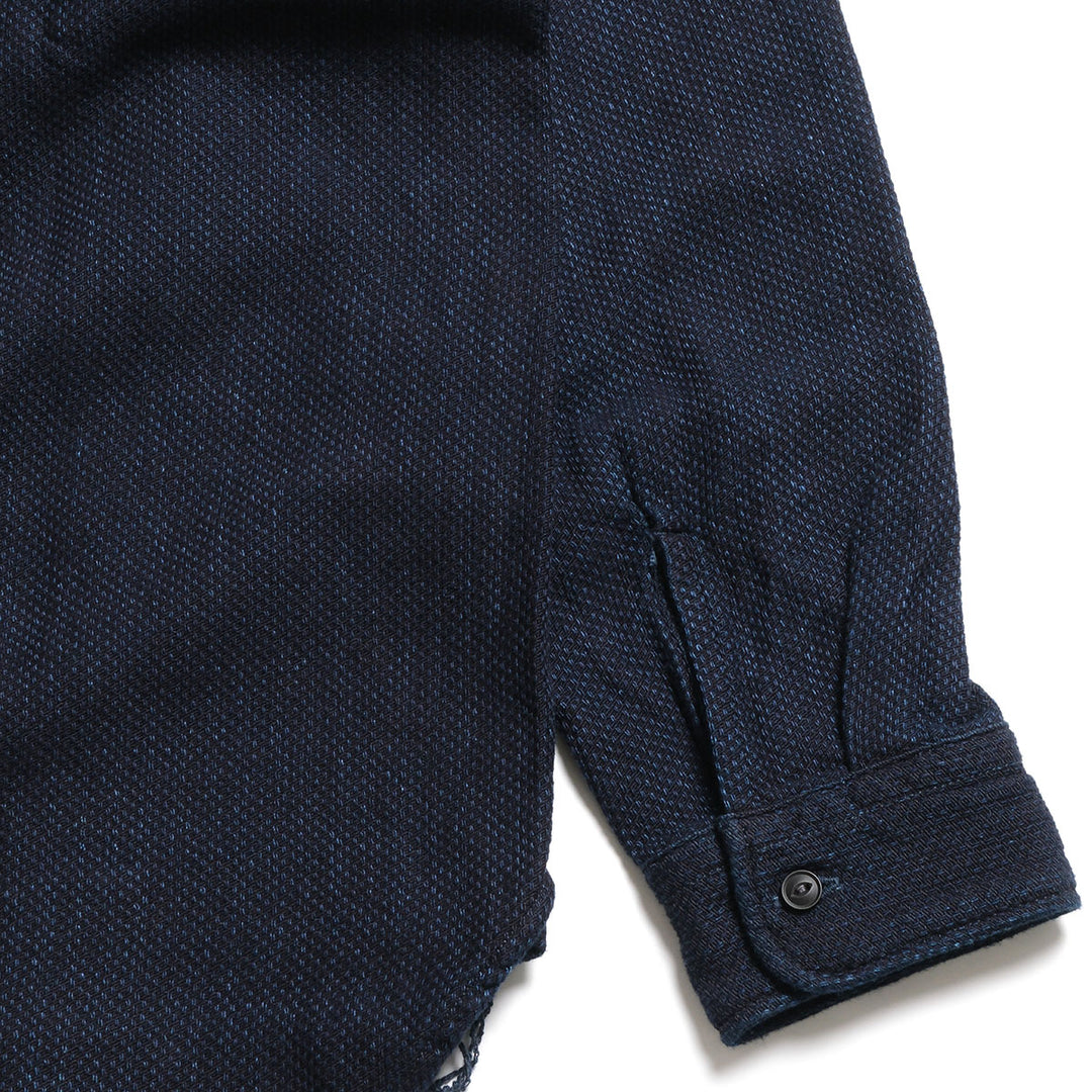 MOMOTARO JEANS - SASHIKO WORK SHIRTS - MMLS6018