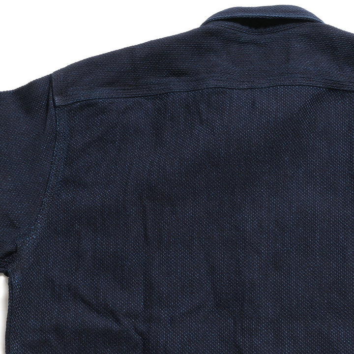 MOMOTARO JEANS - SASHIKO WORK SHIRTS - MMLS6018