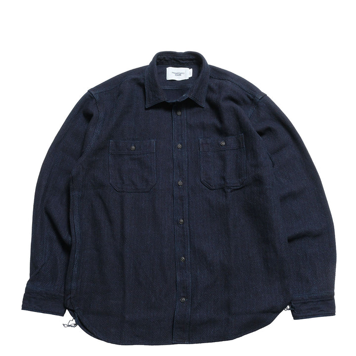 MOMOTARO JEANS - SASHIKO WORK SHIRTS - MMLS6018