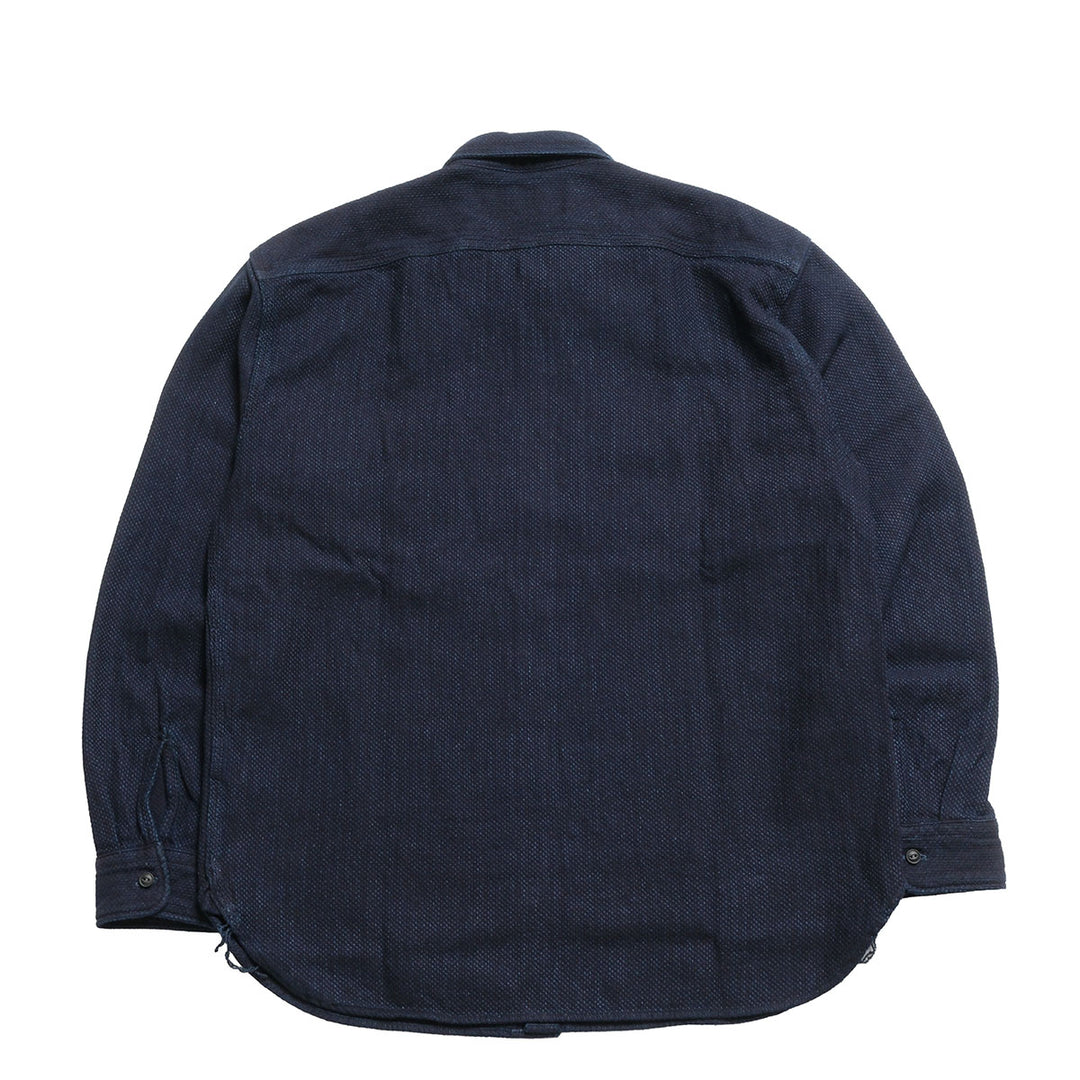 MOMOTARO JEANS - SASHIKO WORK SHIRTS - MMLS6018