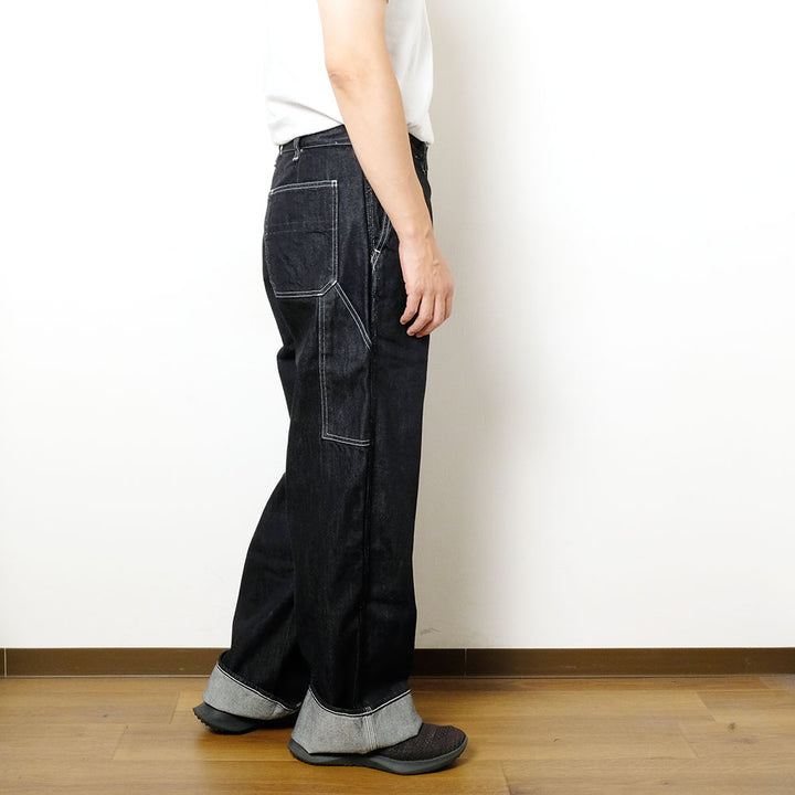 MOMOTARO JEANS - DENIM PAINTER PANTS - MMPT6000