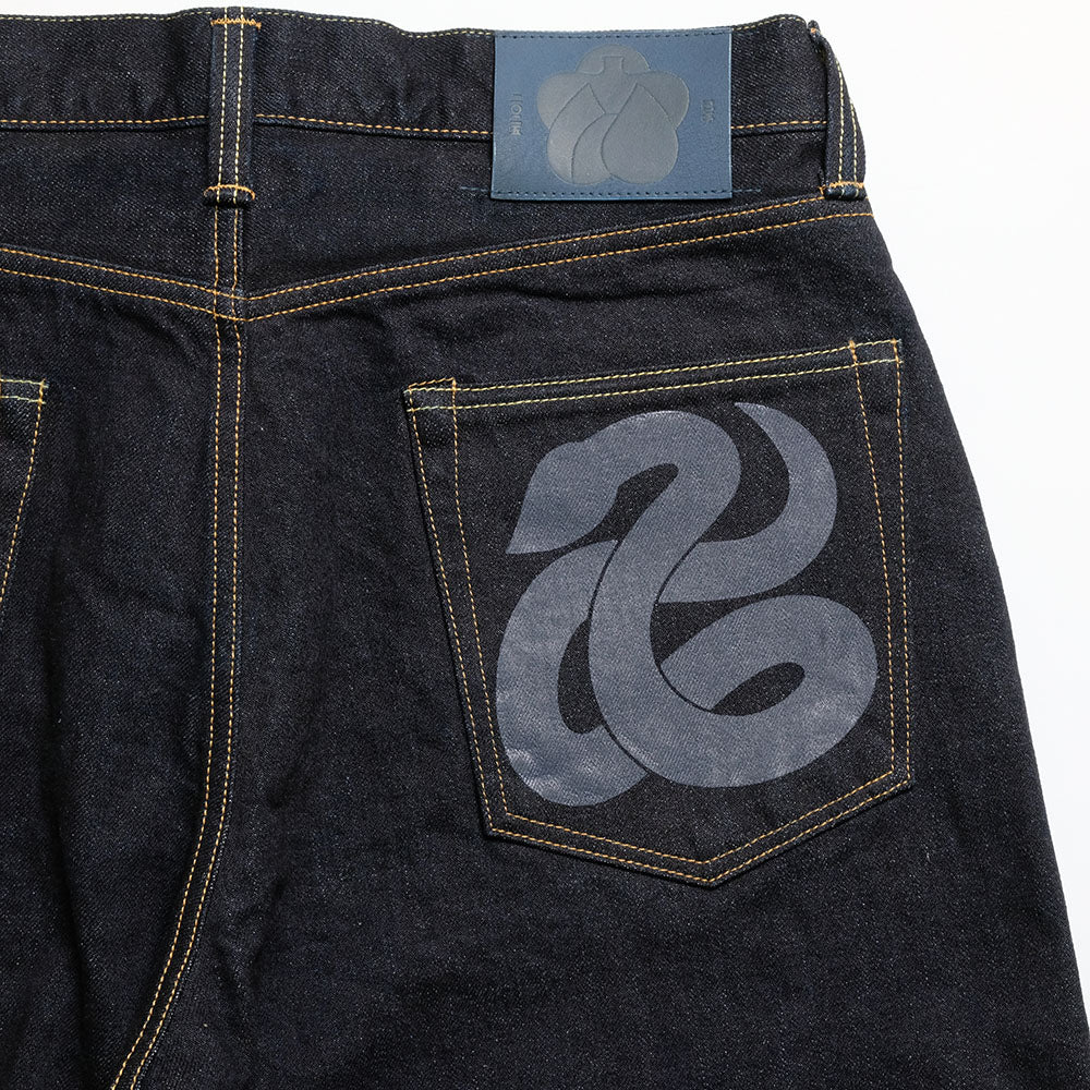 MOMOTARO JEANS - #100 STRAIGHT - Eto (2025 Japanese Zodiac Sign) - MXJE6400