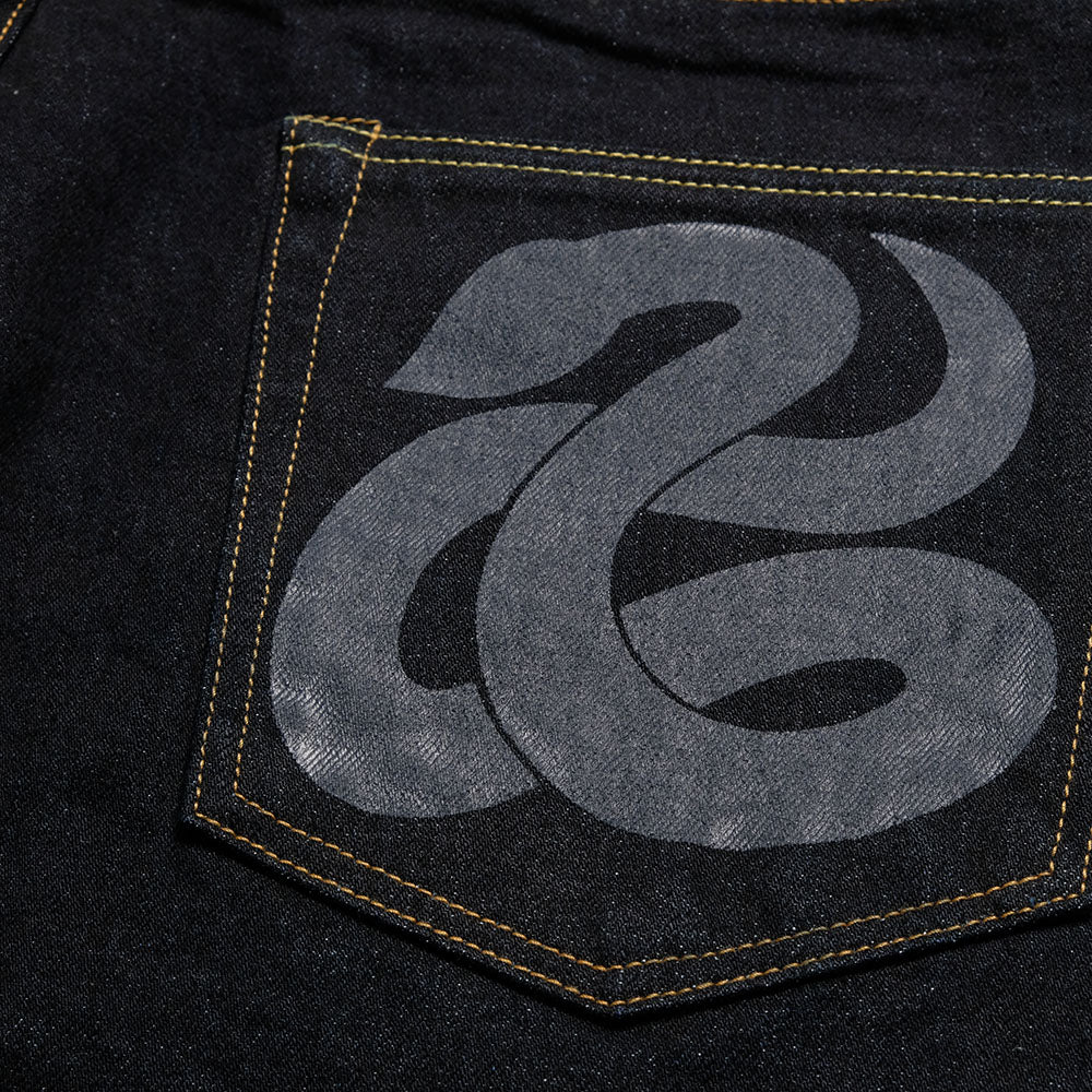MOMOTARO JEANS - #100 STRAIGHT - Eto (2025 Japanese Zodiac Sign) - MXJE6400