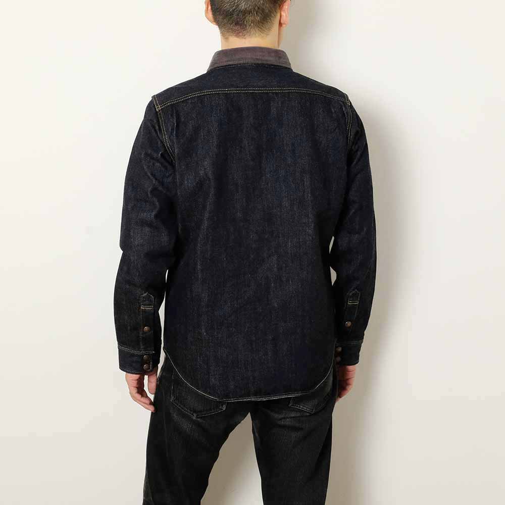 IRON HEART - 16oz Selvage C.P.O.Shirt / Indigo - IHSH-427