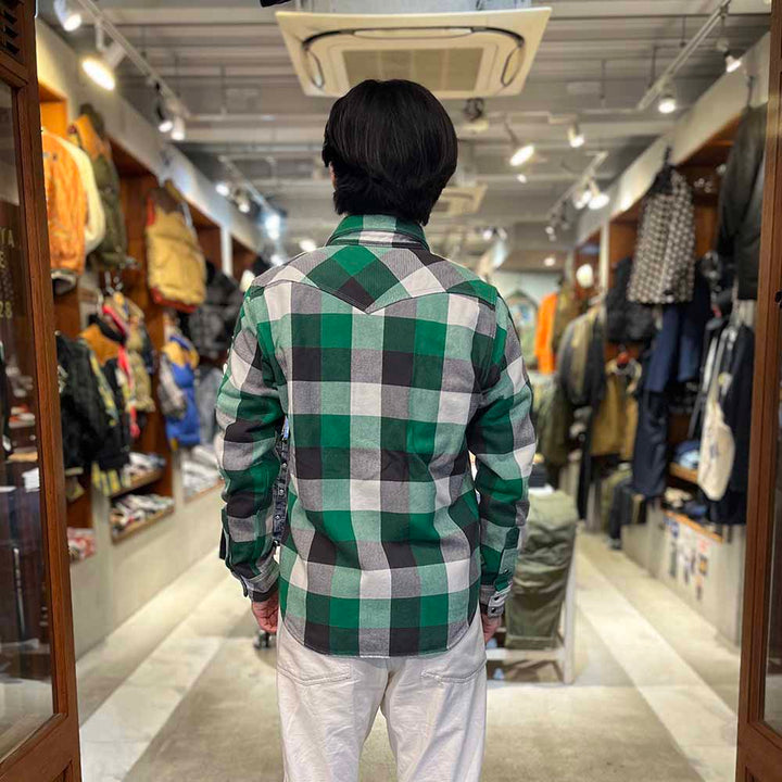 IRON HEART - Uhf Vintage Plaid Western Shirt - IHSH-429