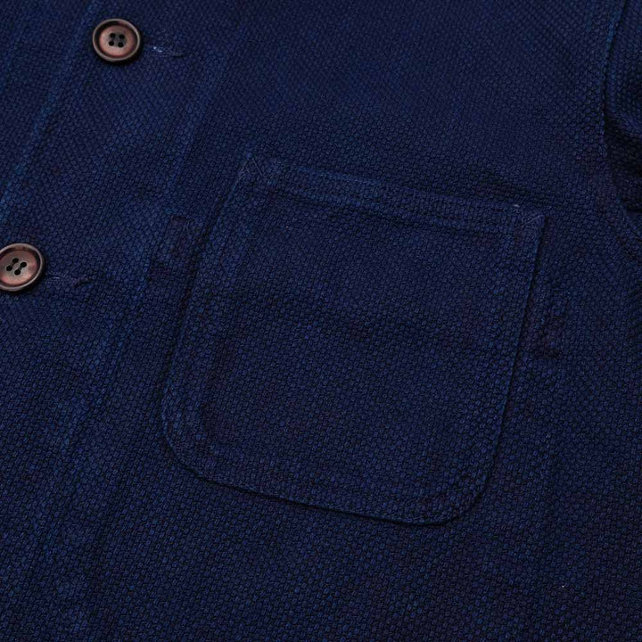 BLUE BLUE JAPAN - Honnai (Natural Indigo) Sashiko Coveralls -1016591