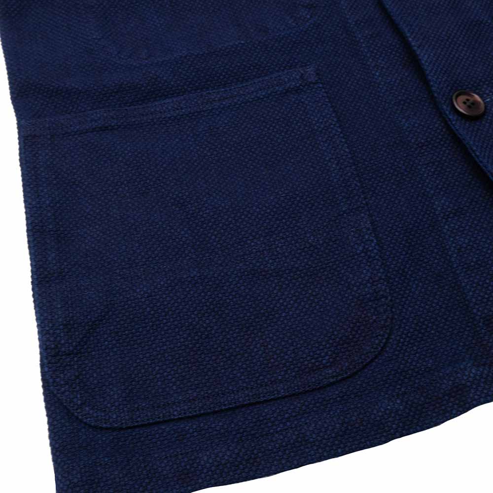 BLUE BLUE JAPAN - Honnai (Natural Indigo) Sashiko Coveralls -1016591