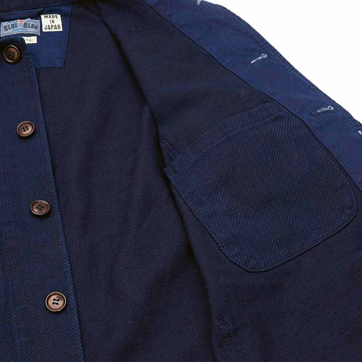 BLUE BLUE JAPAN - Honnai (Natural Indigo) Sashiko Coveralls -1016591