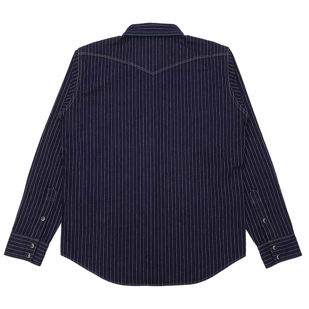 IRON HEART - 8.5oz Herringbone Stripe Western Shirt - IHSH-424