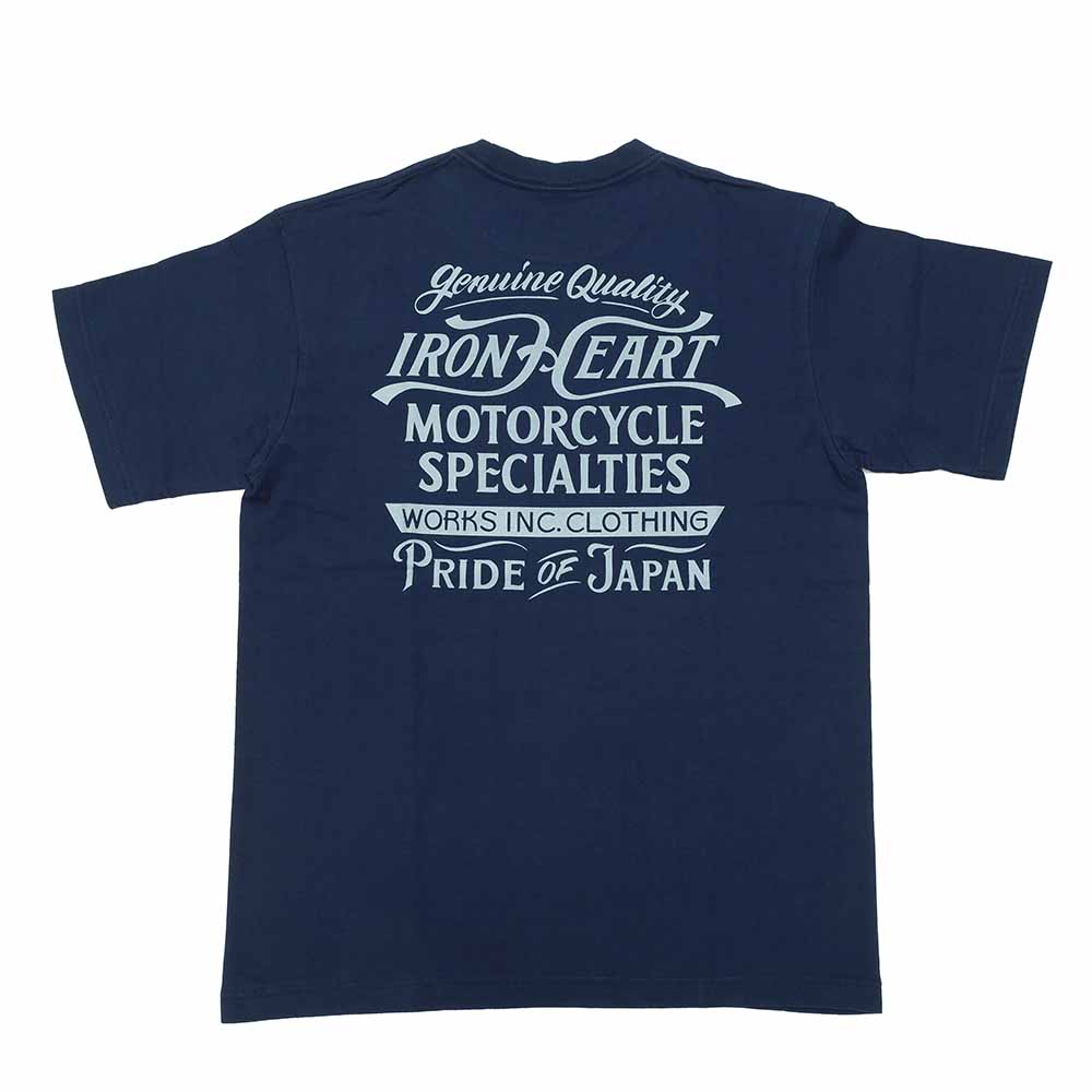 IRON HEART - 7.5oz HEAVY BODY PRINT T-SHIRT - MOTORCYCLE SPECIALTIES - IHT-2505