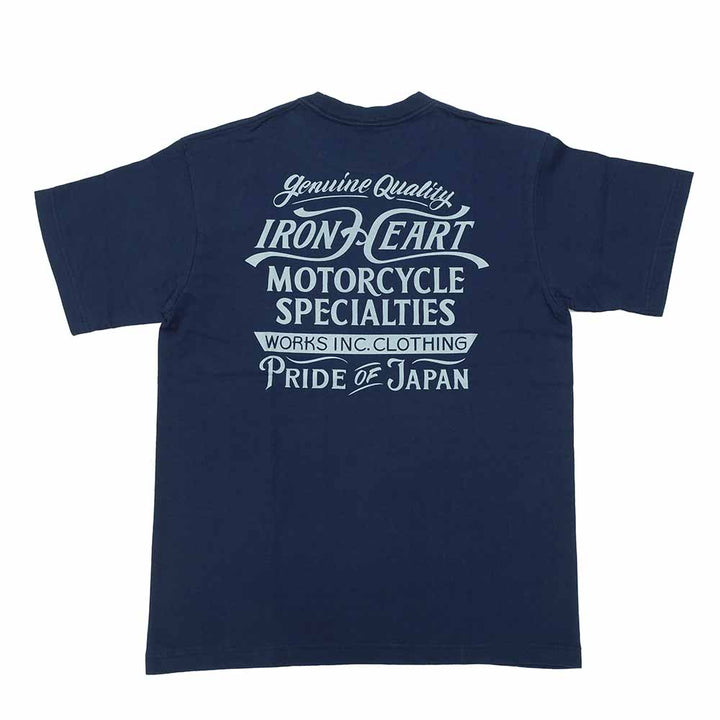 IRON HEART - 7.5oz HEAVY BODY PRINT T-SHIRT - MOTORCYCLE SPECIALTIES - IHT-2505