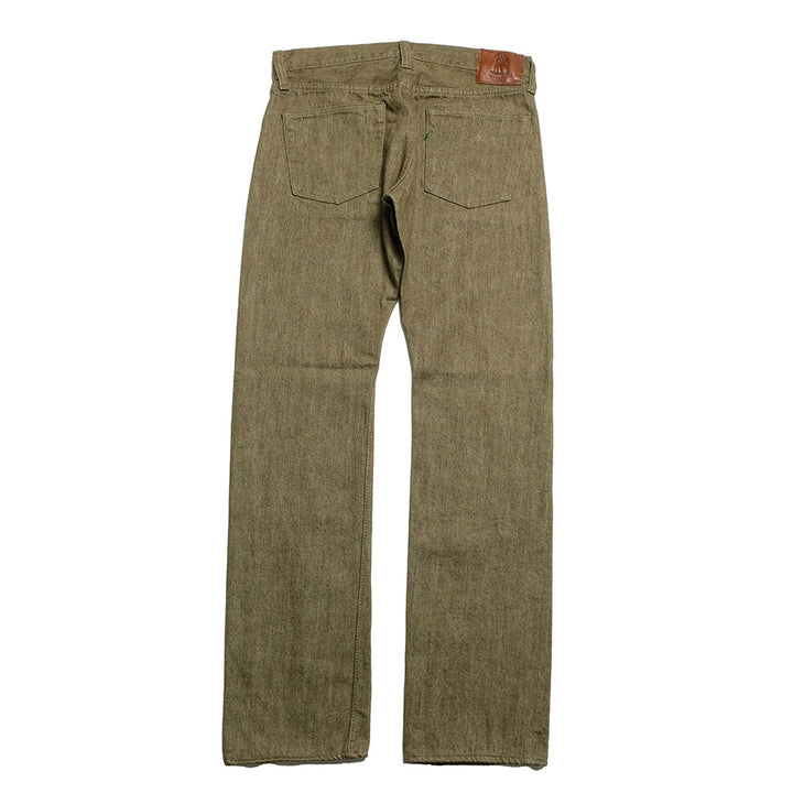 Pure Blue Japan - 14oz Olive Selvedge Denim - Slim-Straight - OL-14OZ-005