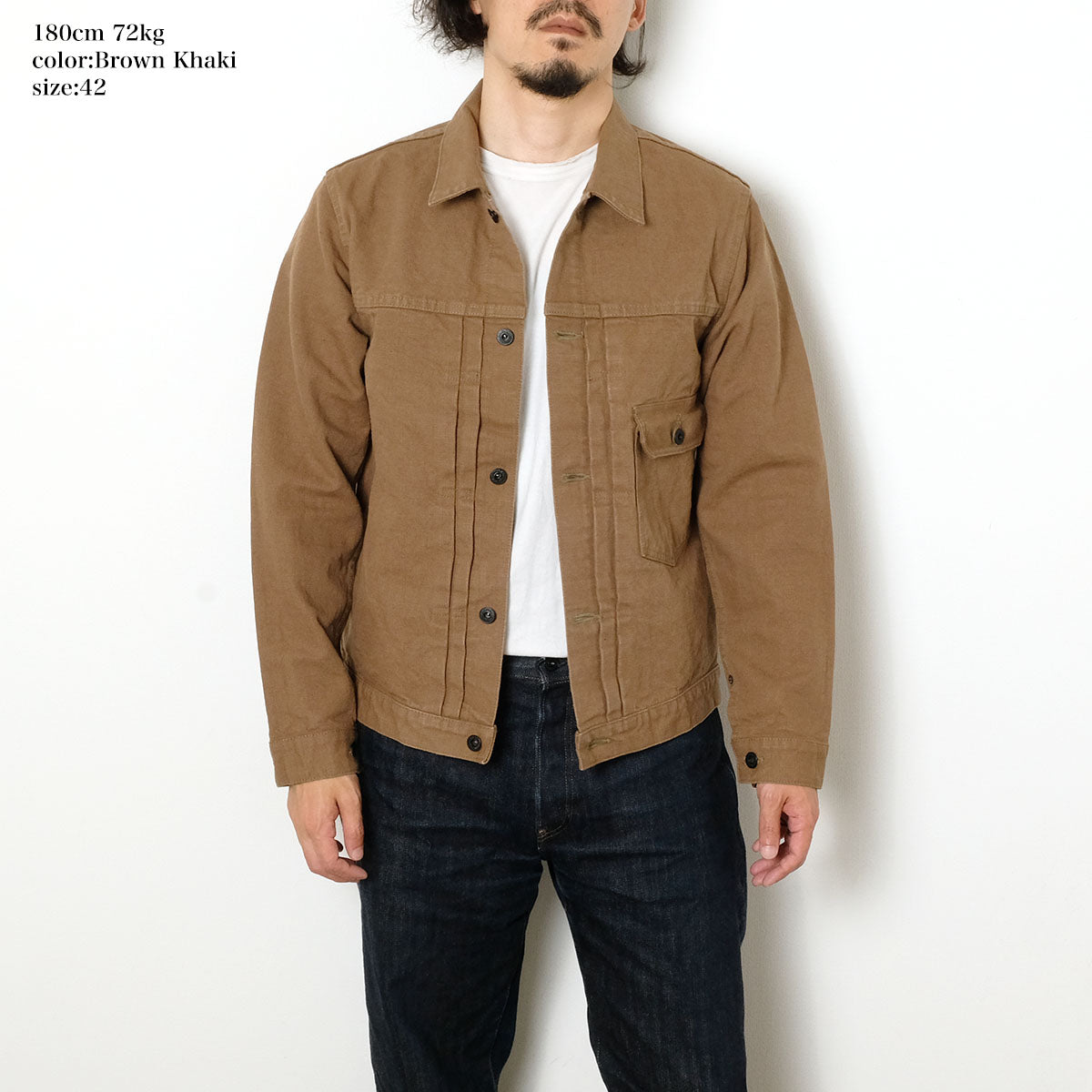 ONI DENIM - 13oz Sulfur Heavy Oxford - 1st Type Denim Jacket - ONI