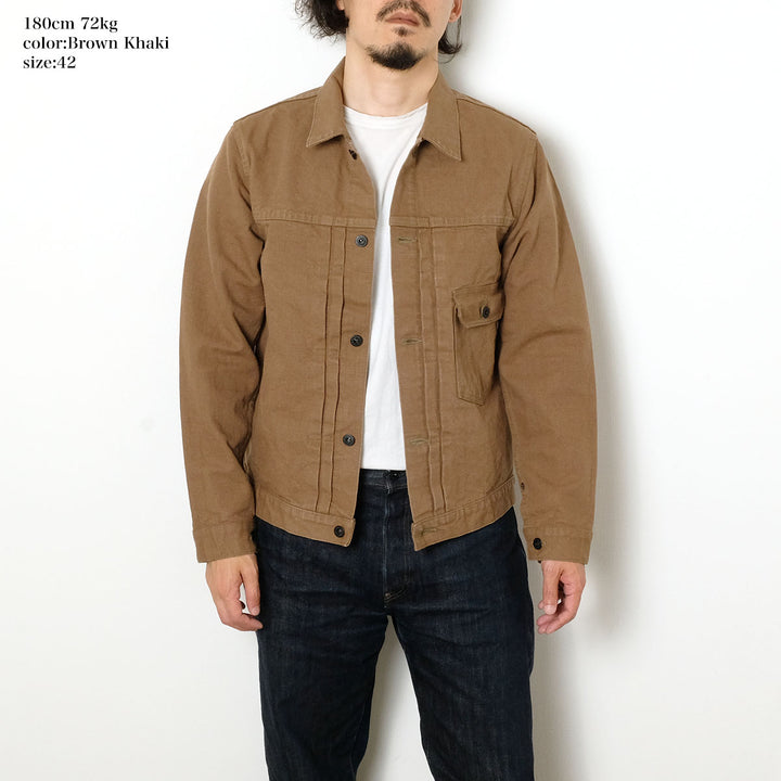 ONI DENIM - 13oz Sulfur Heavy Oxford - 1st Type Denim Jacket - ONI-01507HO