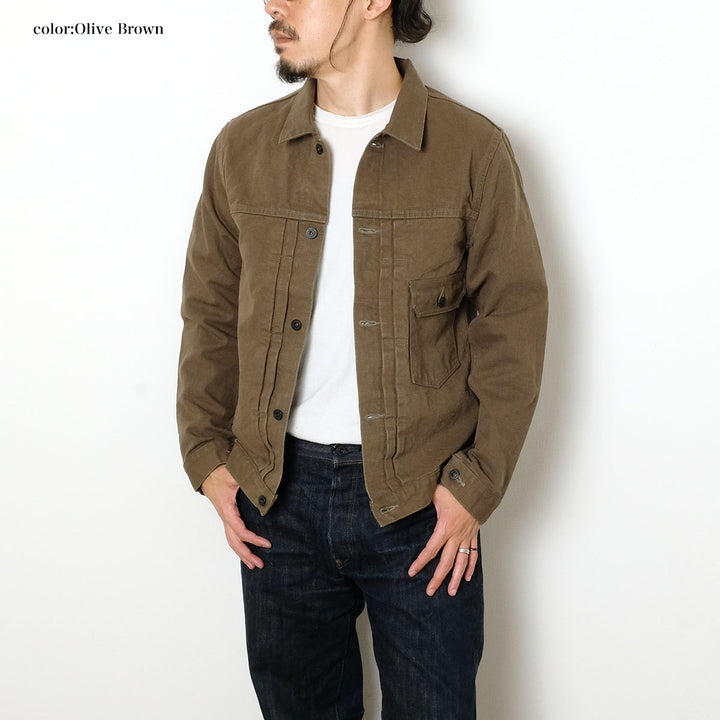 ONI DENIM - 13oz Sulfur Heavy Oxford - 1st Type Denim Jacket - ONI-01507HO