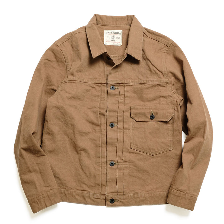 ONI DENIM - 13oz Sulfur Heavy Oxford - 1st Type Denim Jacket - ONI-01507HO