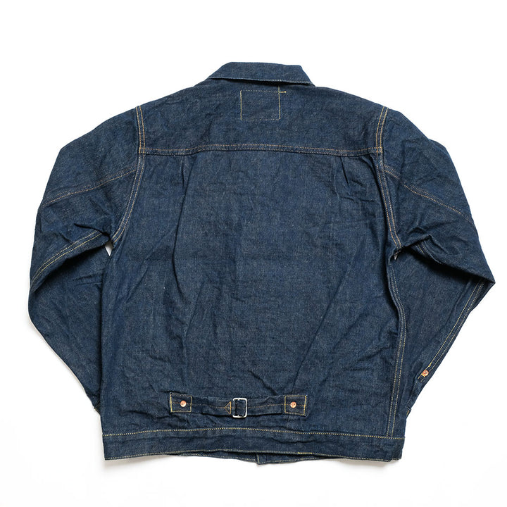 ONI DENIM - 15oz Ishikawa-dai Denim - 1st Type Denim Jacket Long - ONI-01507LIS