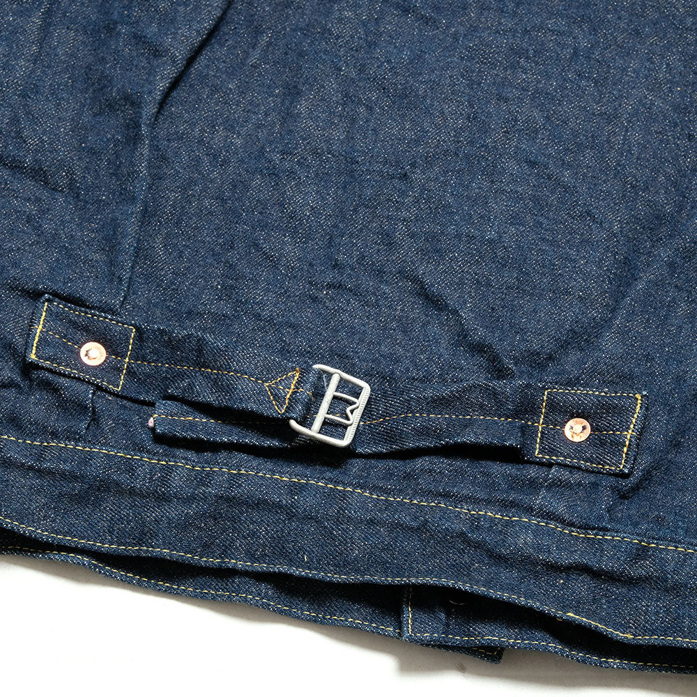ONI DENIM - 15oz Ishikawa-dai Denim - 1st Type Denim Jacket Long - ONI-01507LIS