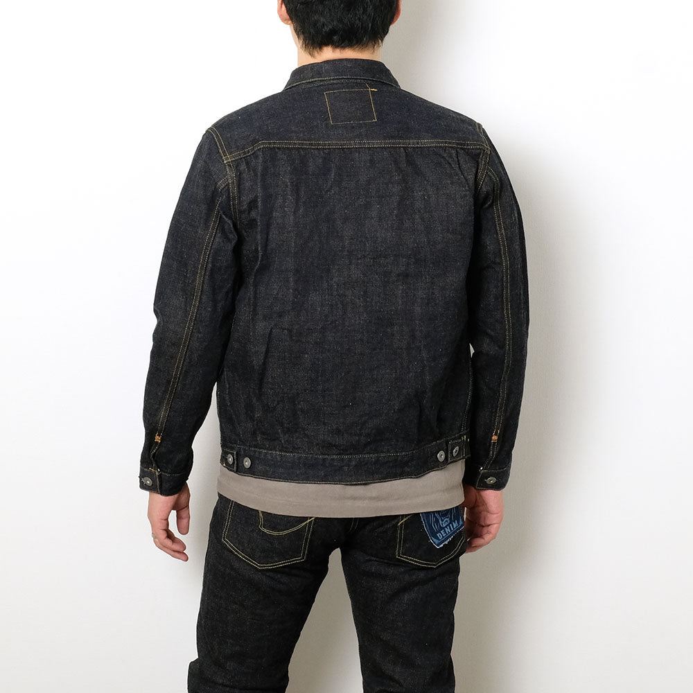 ONI DENIM - 14oz Indigo x Beige ONI Denim - BLUE ONI - 2nd Type Denim Jacket - ONI-02516P14